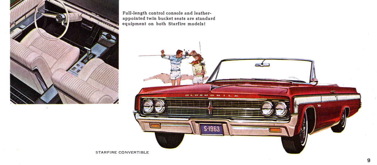 1963 Oldsmobile Motor Cars Brochure Page 4